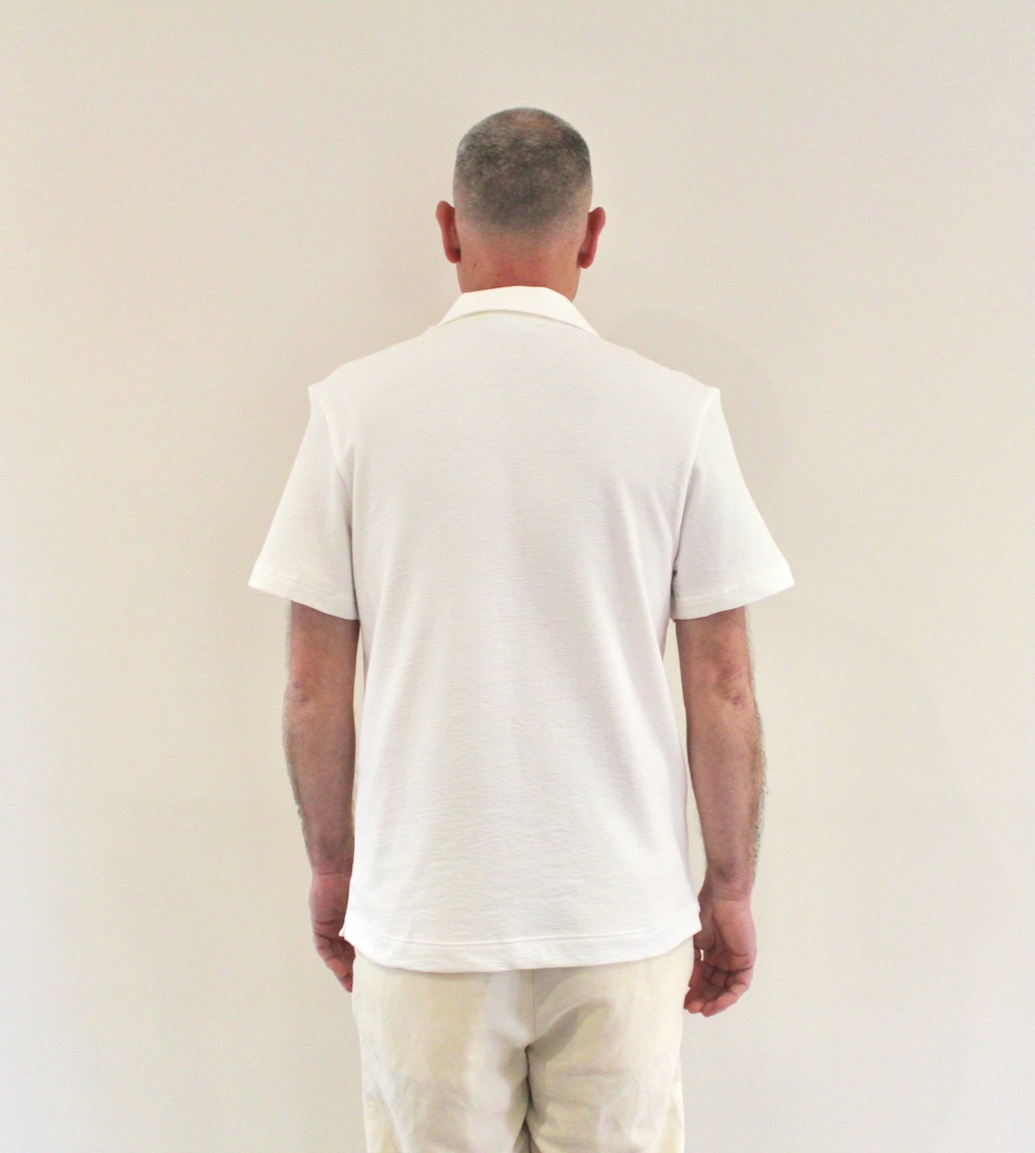 Lacoste Polo Texturé Classic Fit Blanc