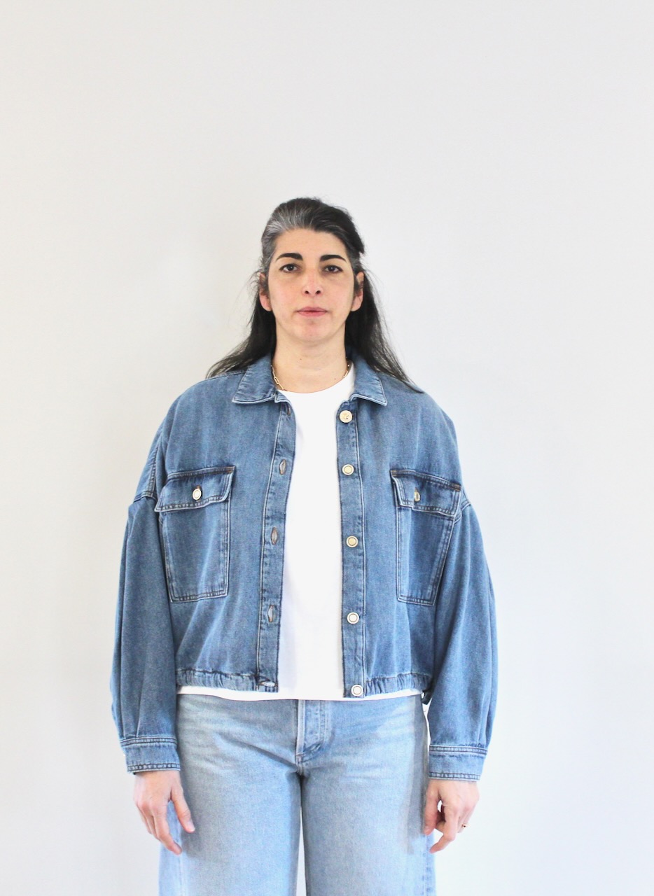 Sessùn Cazanim Denim jacket Mid Blue