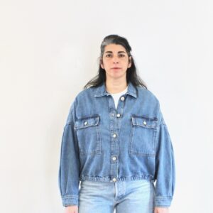 Sessùn Cazanim Denim jacket Mid Blue