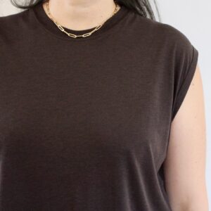 Sessùn Deedoo T-shirt sans manche Espresso