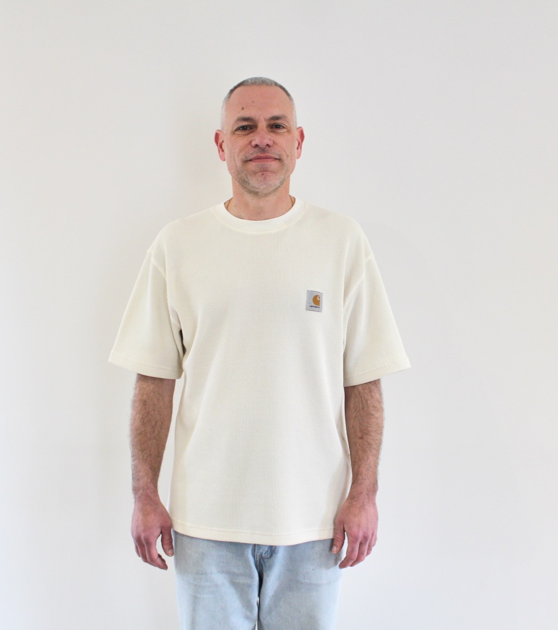 Carhartt Wip Nelson Waffle T-shirt Natural