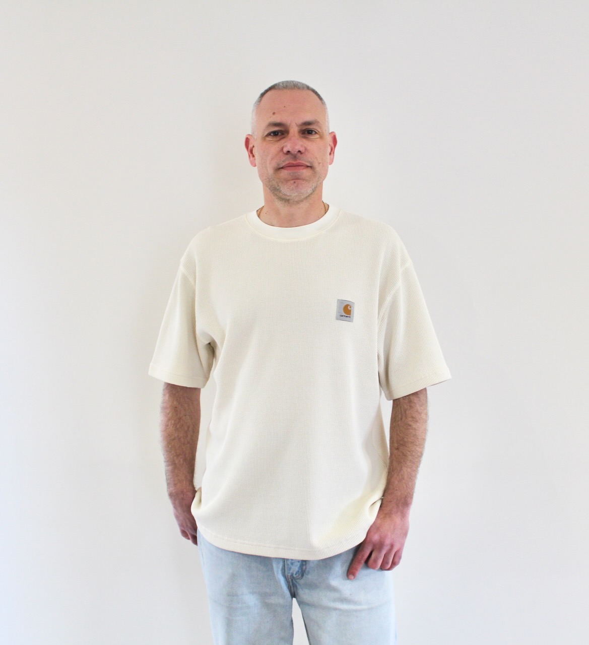 Carhartt Wip Nelson Waffle T-shirt Natural