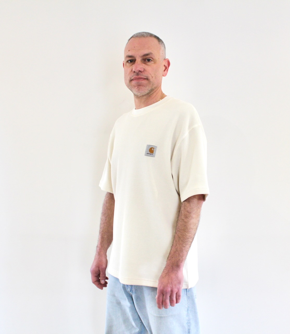Carhartt Wip Nelson Waffle T-shirt Natural