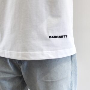 Carhartt Wip Link Script T-shirt Blanc