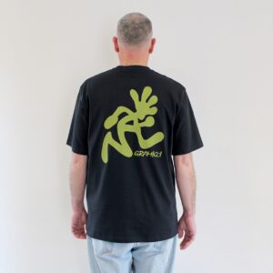 Gramicci Running Man Tee Vintage Black