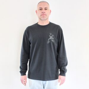 Gramicci Sticky Hands LS Tee Vintage Black