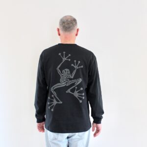 Gramicci Sticky Hands LS Tee Vintage Black