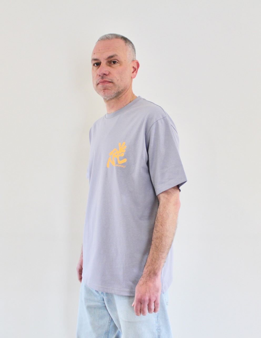 Gramicci Running Man Tee Lavender