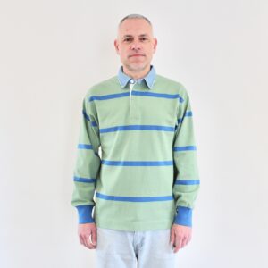 Gramicci Langdon Rugby Shirt Olive Blue