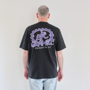 Gramicci Equipped For Dirt Tee Vintage Black