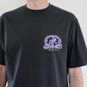 Gramicci Equipped For Dirt Tee Vintage Black
