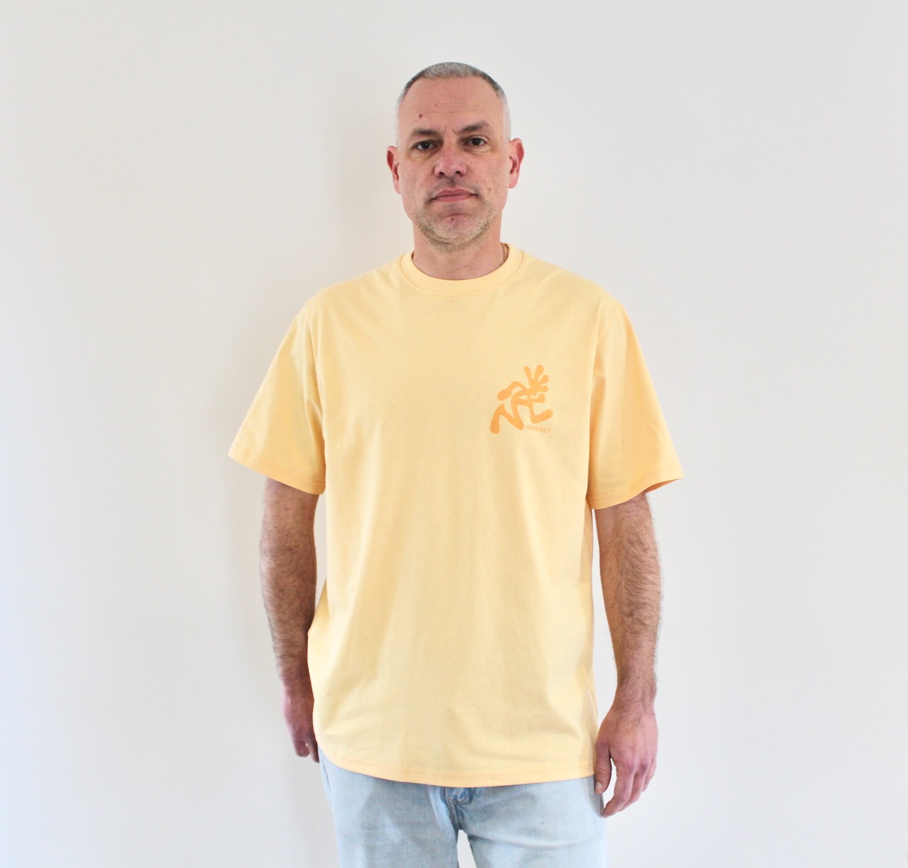 Gramicci Running Man Tee Mango