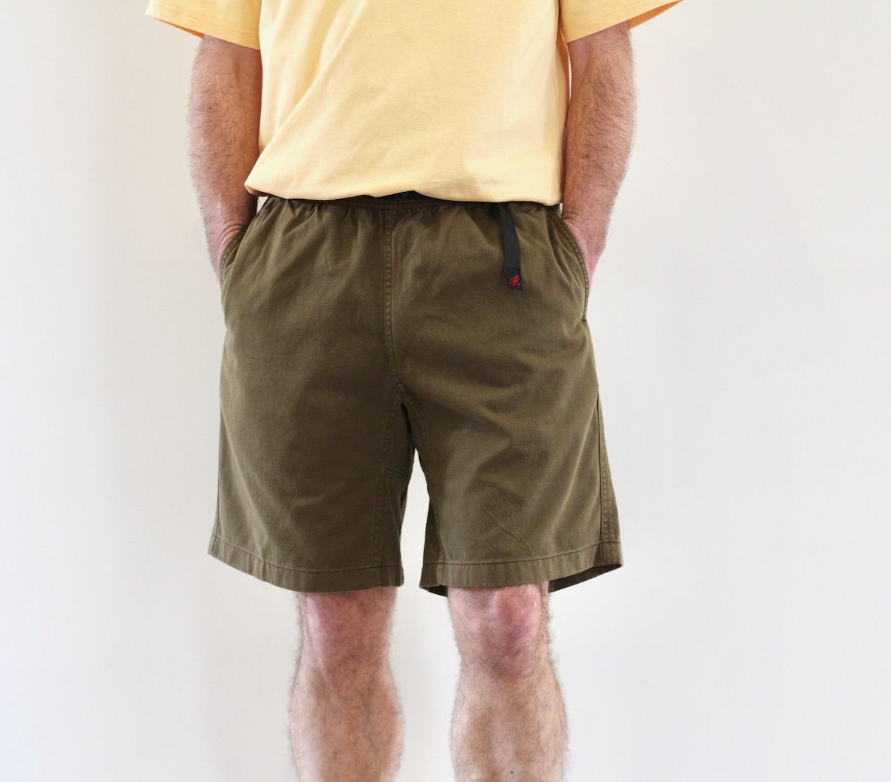 Gramicci G-short Pigment Dyed Bark Pigment