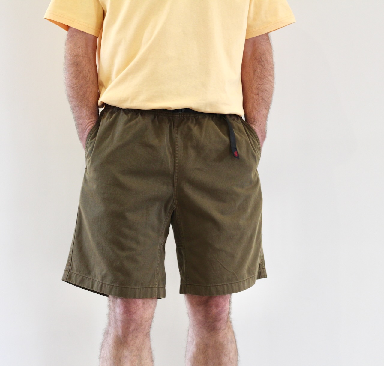 Gramicci G-short Pigment Dyed Bark Pigment