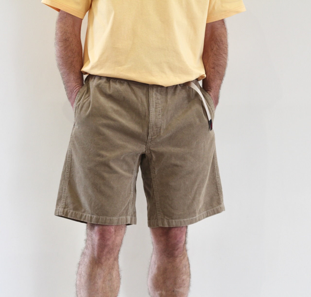 Gramicci G-Short Corduroy Beige