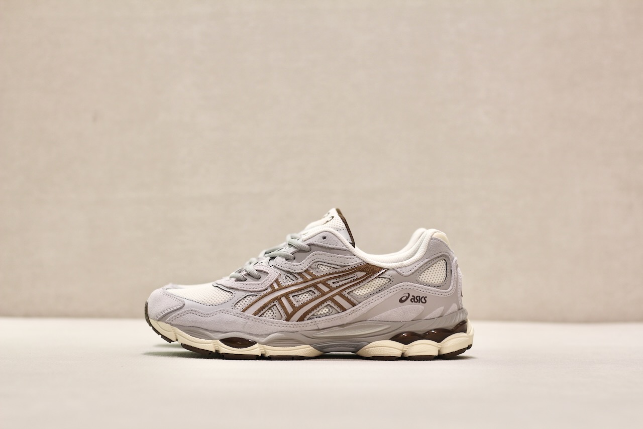 Asics Gel NYC Cream Cement Grey