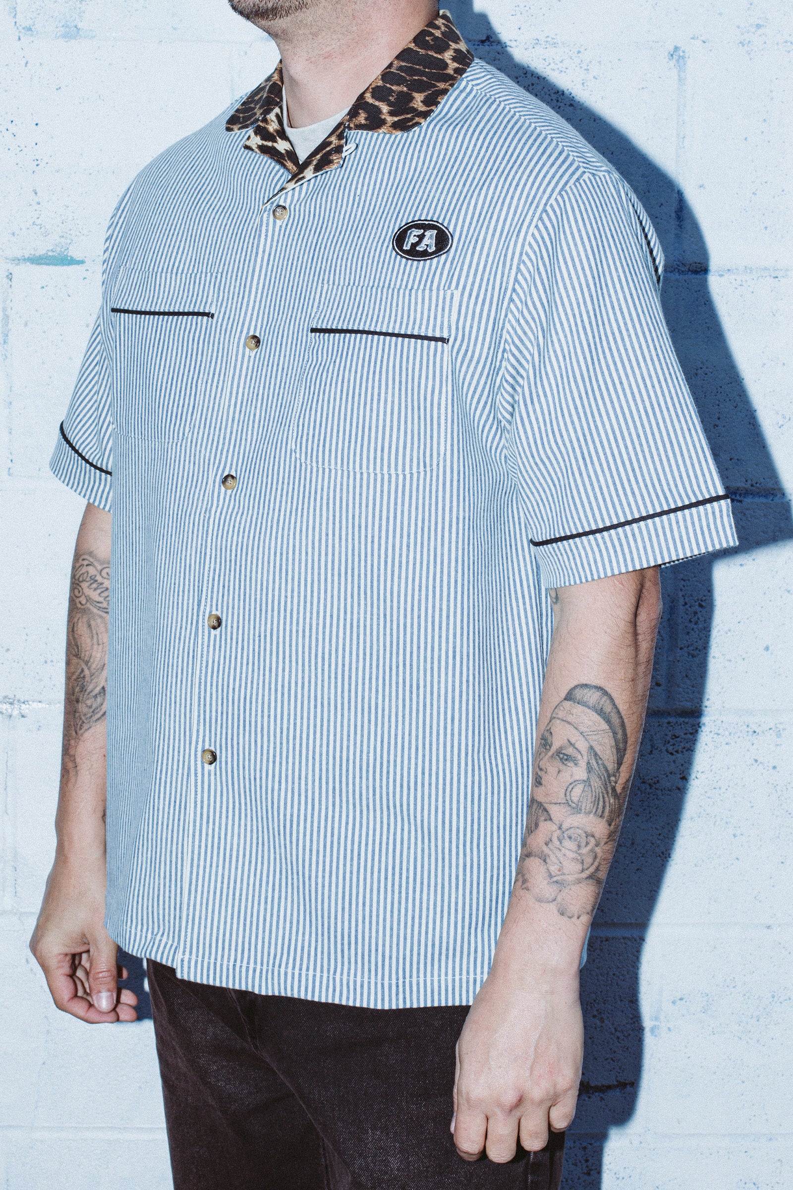 Fucking Awesome Car Fixer Shirt Leopard