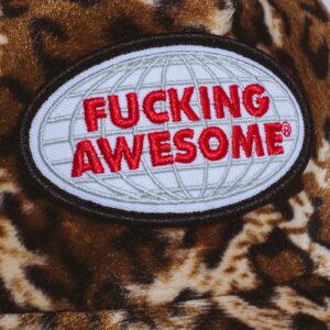 Fucking Awesome Fuzzy Leopard Hat