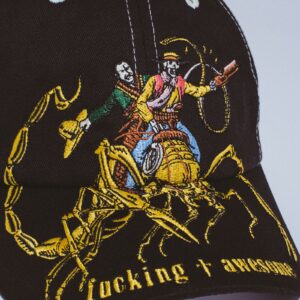 Fucking Awesome Scorpion Mesh Trucker Hat Black