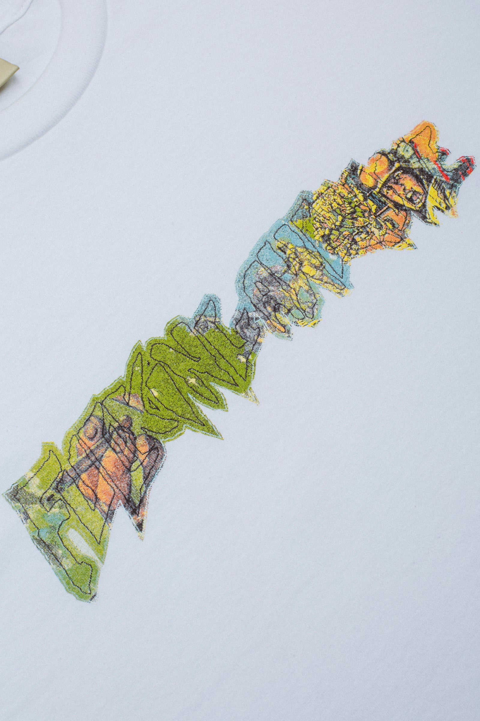 Fucking Awesome Gimme Some Truth Stamp Logo Tee White