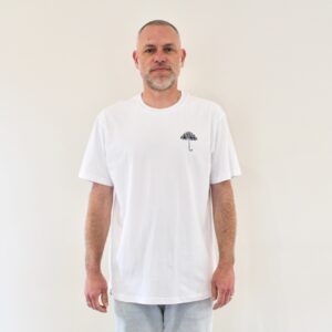 Hélas Temperature Umbrella Tee White