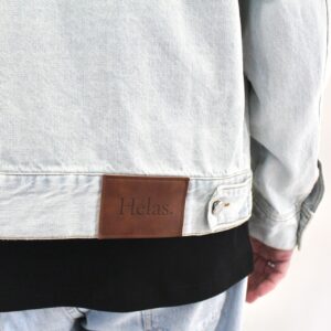 Hélas Jazzy Jeans Jacket Light Blue