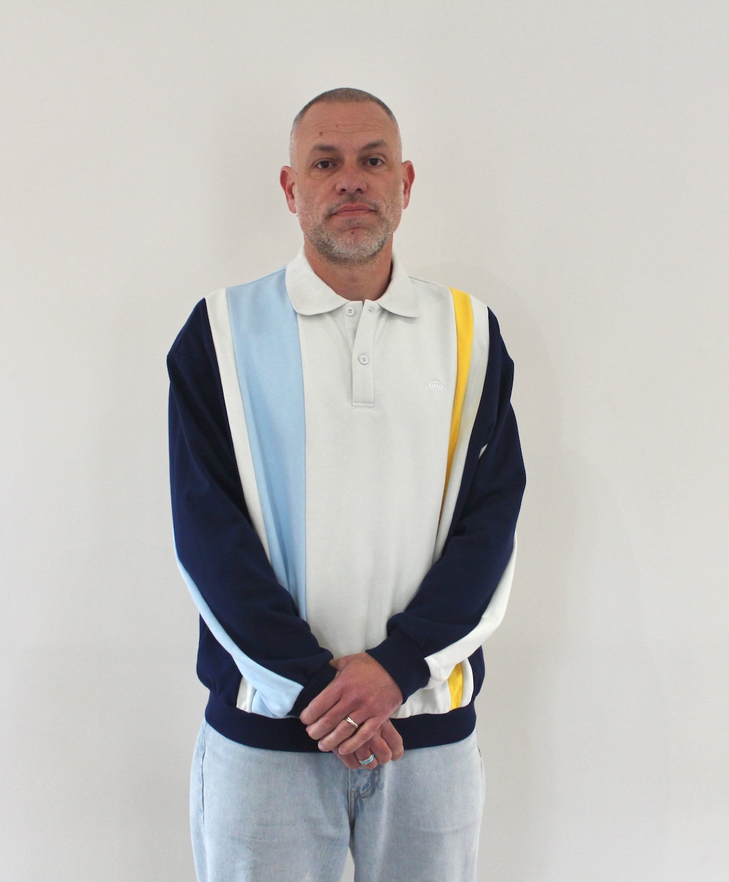 Carlito Sweat Polo Rayures Multicouleur