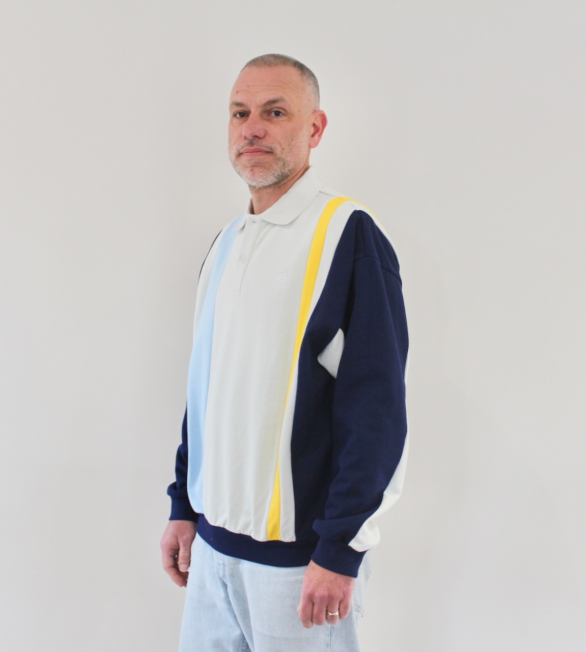 Carlito Sweat Polo Rayures Multicouleur