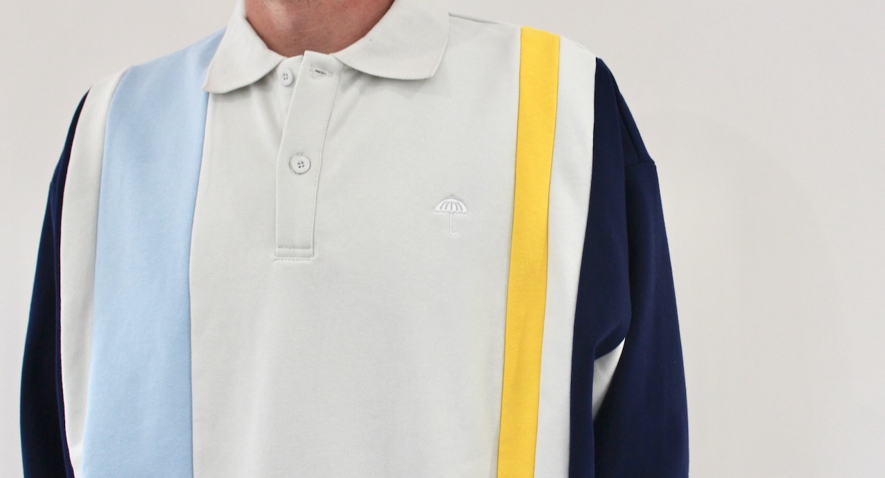 Carlito Sweat Polo Rayures Multicouleur