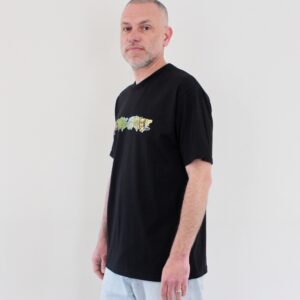 Fucking Awesome Gimme Some Truth Stamp Logo Tee Black