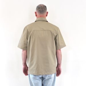 Carhartt Wip Postal Zip Shirt Iroko Black