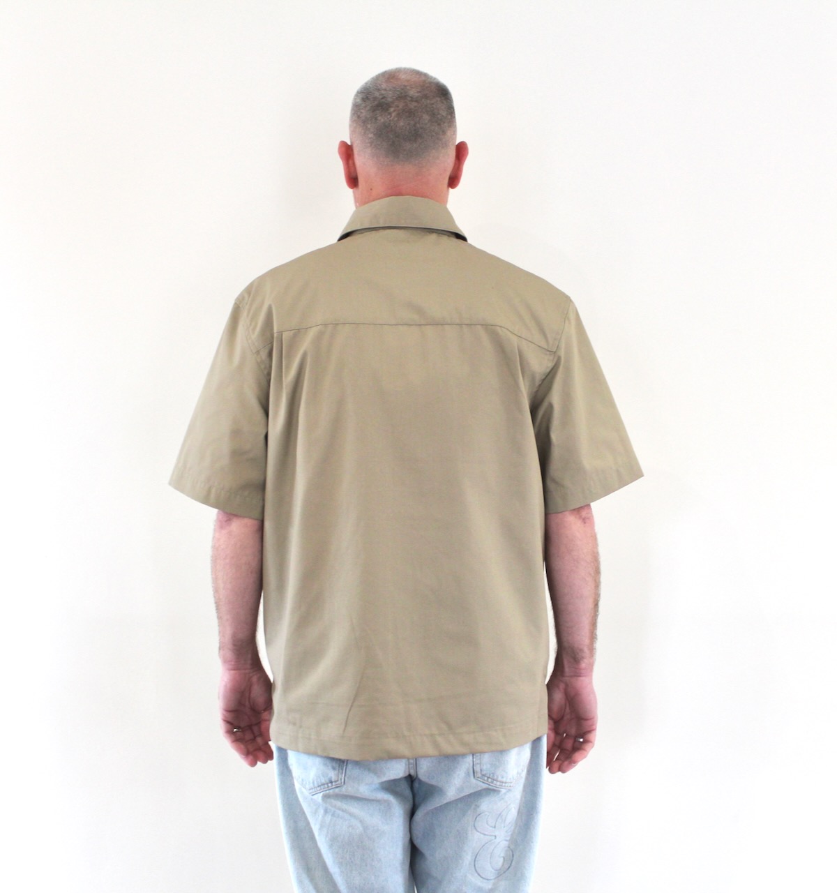 Carhartt Wip Postal Zip Shirt Iroko Black