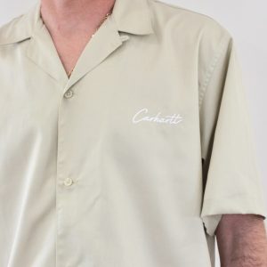 Carhartt Wip Delray Shirt Stone White