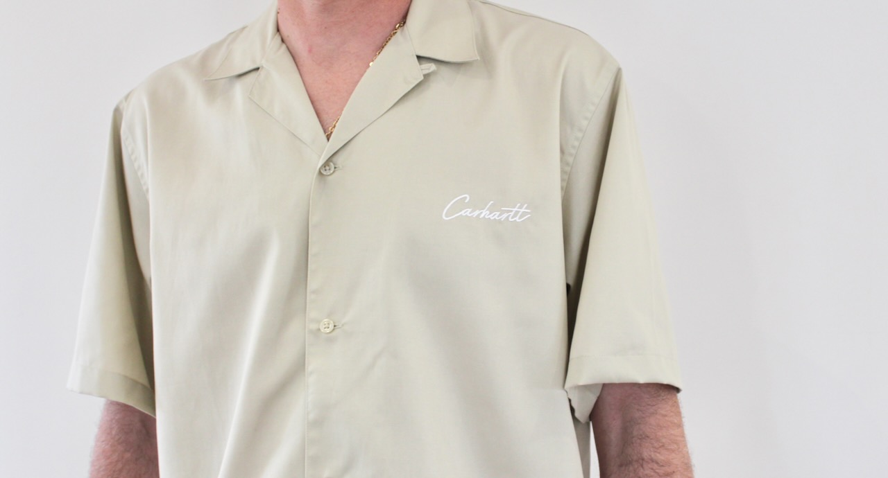 Carhartt Wip Delray Shirt Stone White