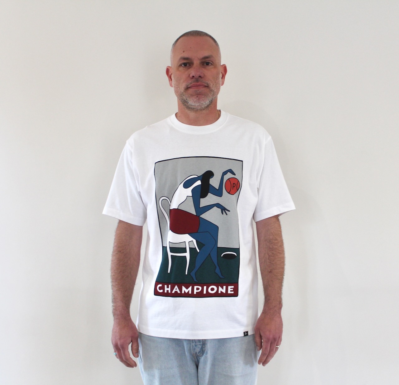 By Parra Champione T-shirt White