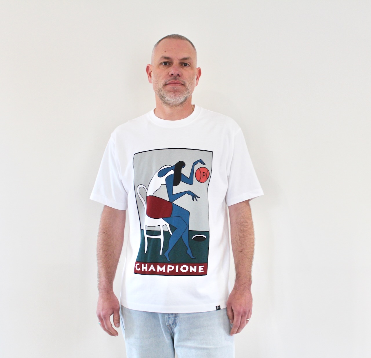 By Parra Champione T-shirt White