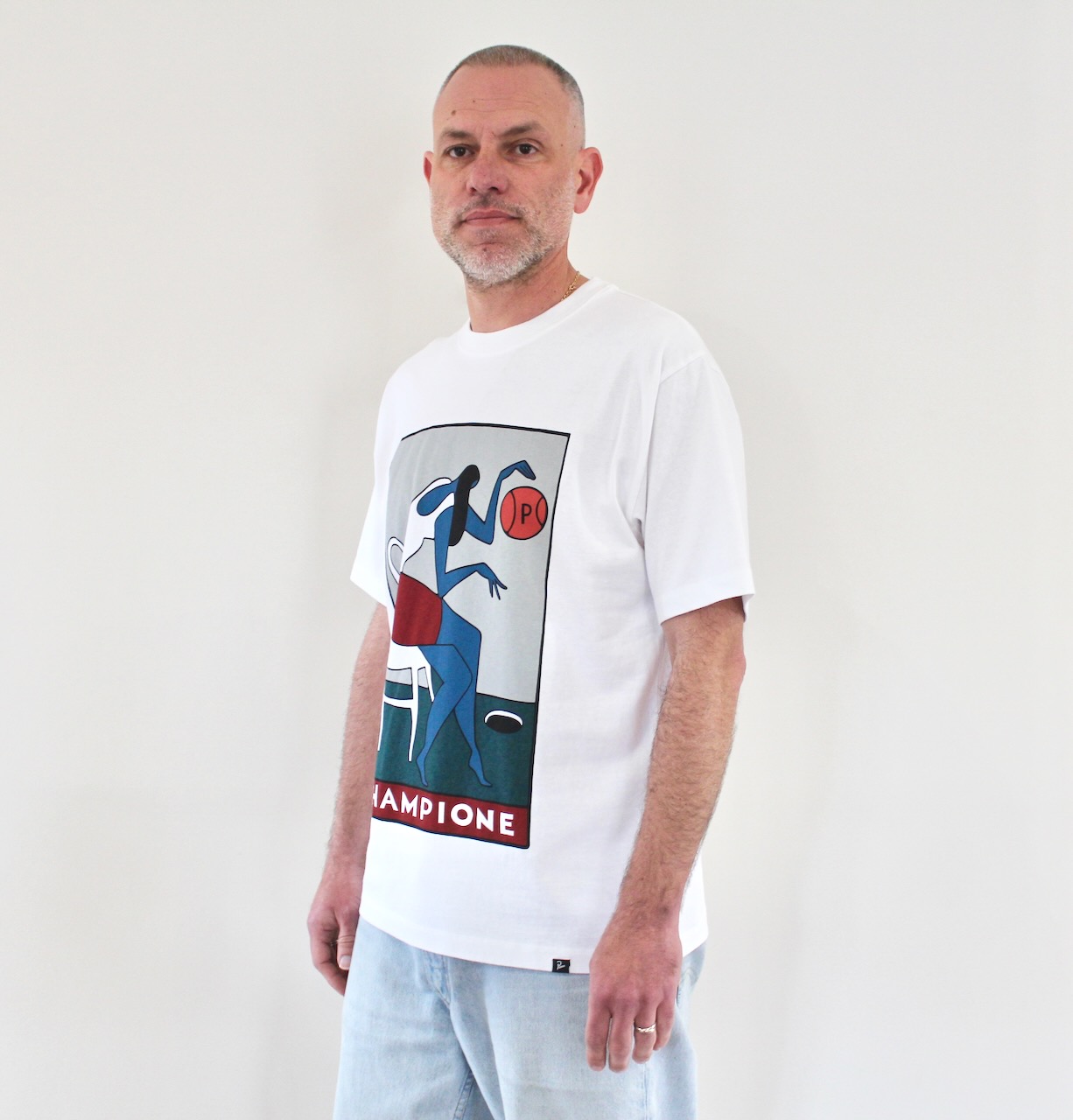 By Parra Champione T-shirt White