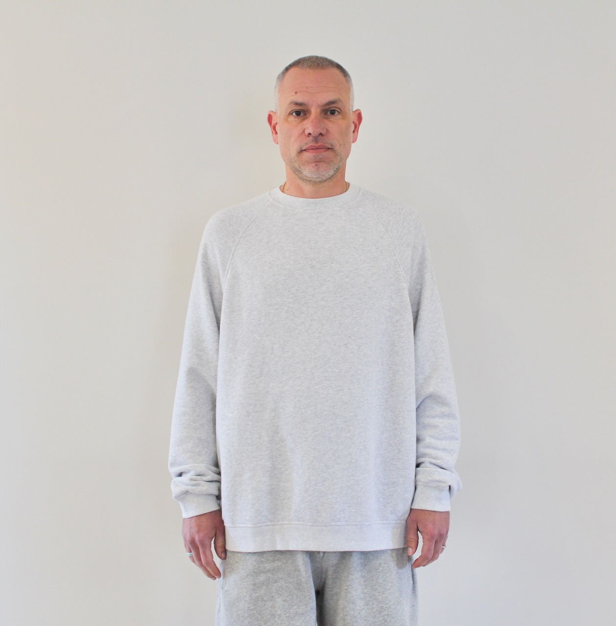 Atubay Sweat Crewneck Artic Melange