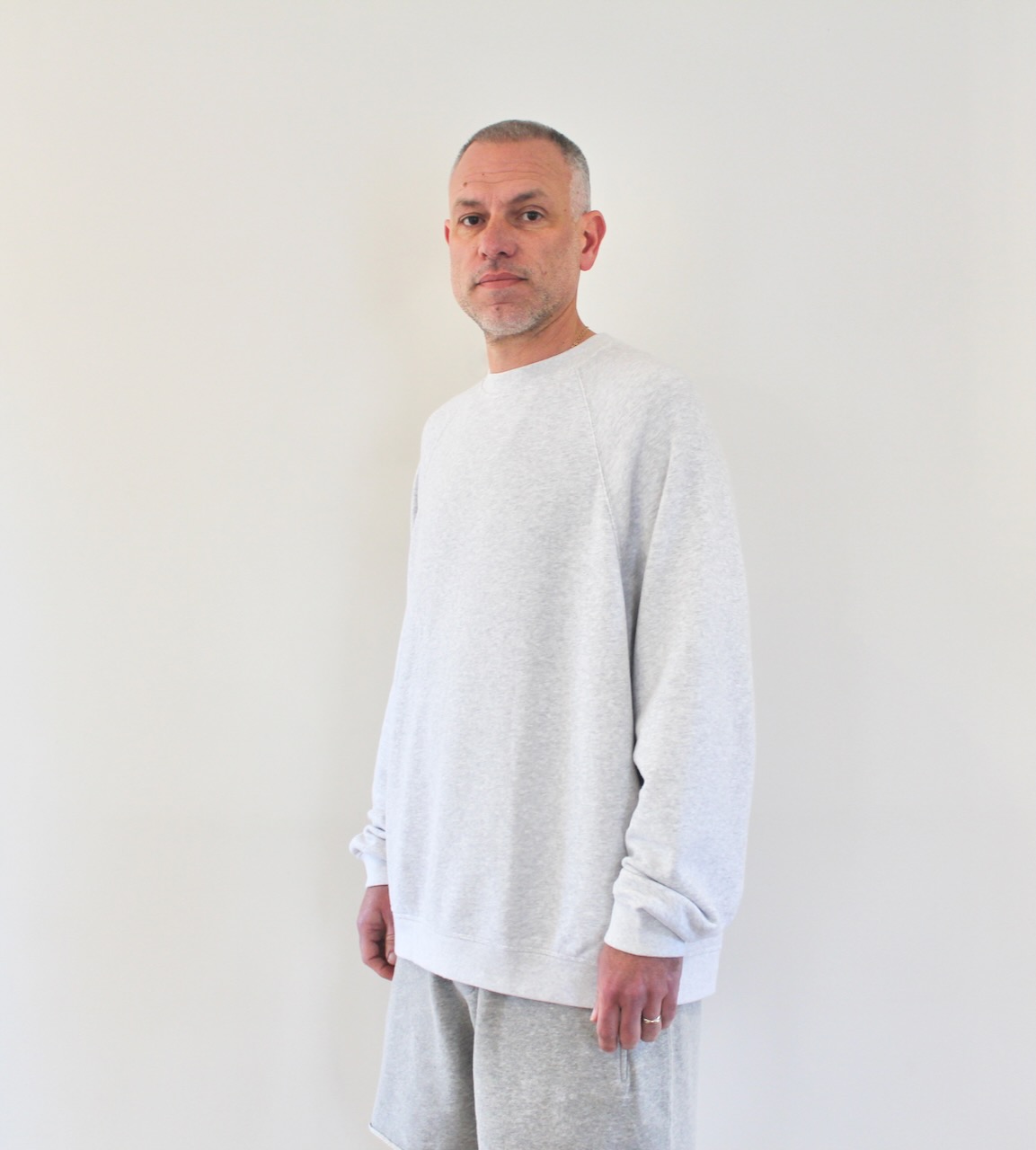 Atubay Sweat Crewneck Artic Melange