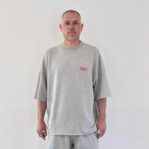 American Vintage Nyzzo Sweat Gris Chiné