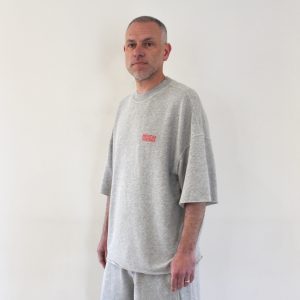 American Vintage Nyzzo Sweat Gris Chiné