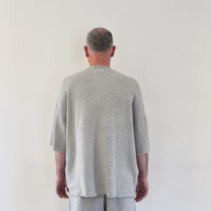 American Vintage Nyzzo Sweat Gris Chiné