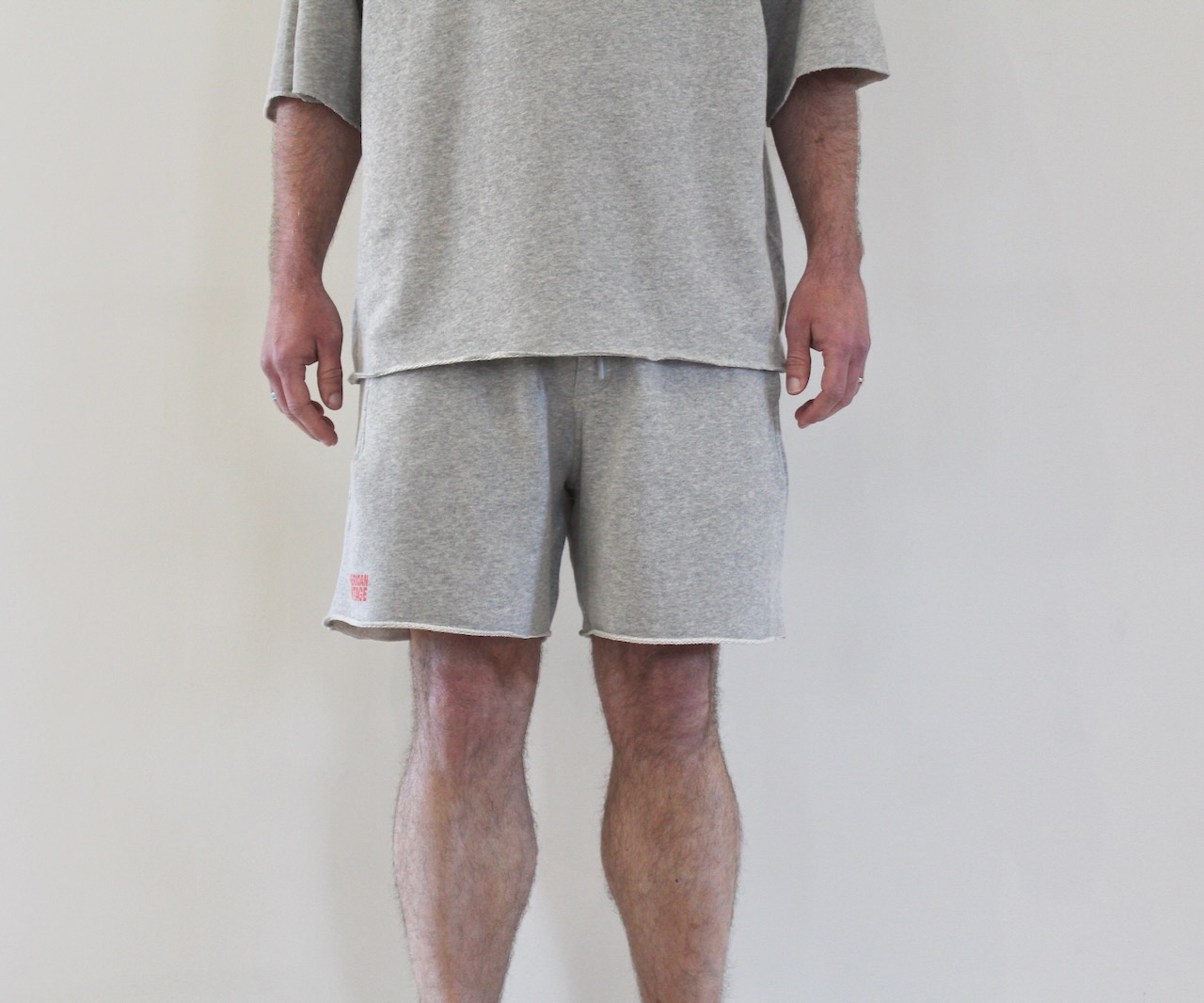 American Vintage Nyzzo Short Gris chiné