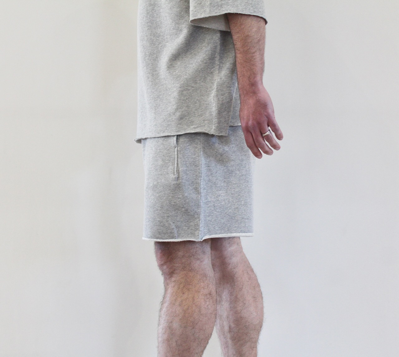 American Vintage Nyzzo Short Gris chiné