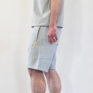 Carhartt Wip Chase Sweat Short Grey Heather