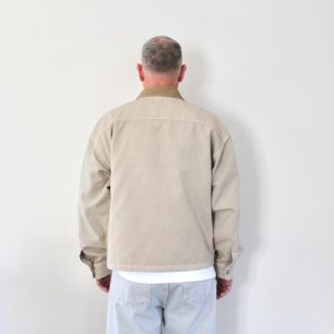 Carhartt Wip Prescott Shirt Jacket String Leather Garment Dyed