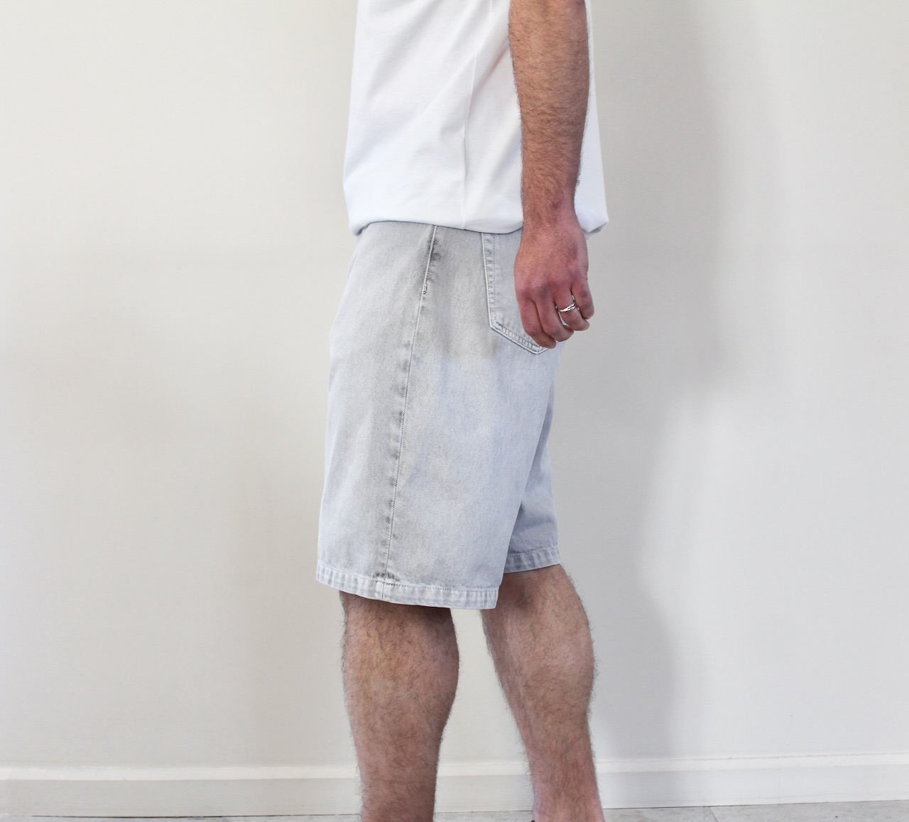 Carhartt Wip Landon Short Black Chalk Wash