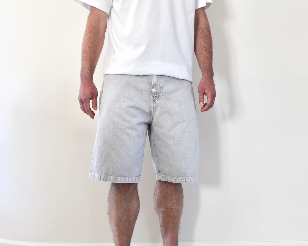 Carhartt Wip Landon Short Black Chalk Wash