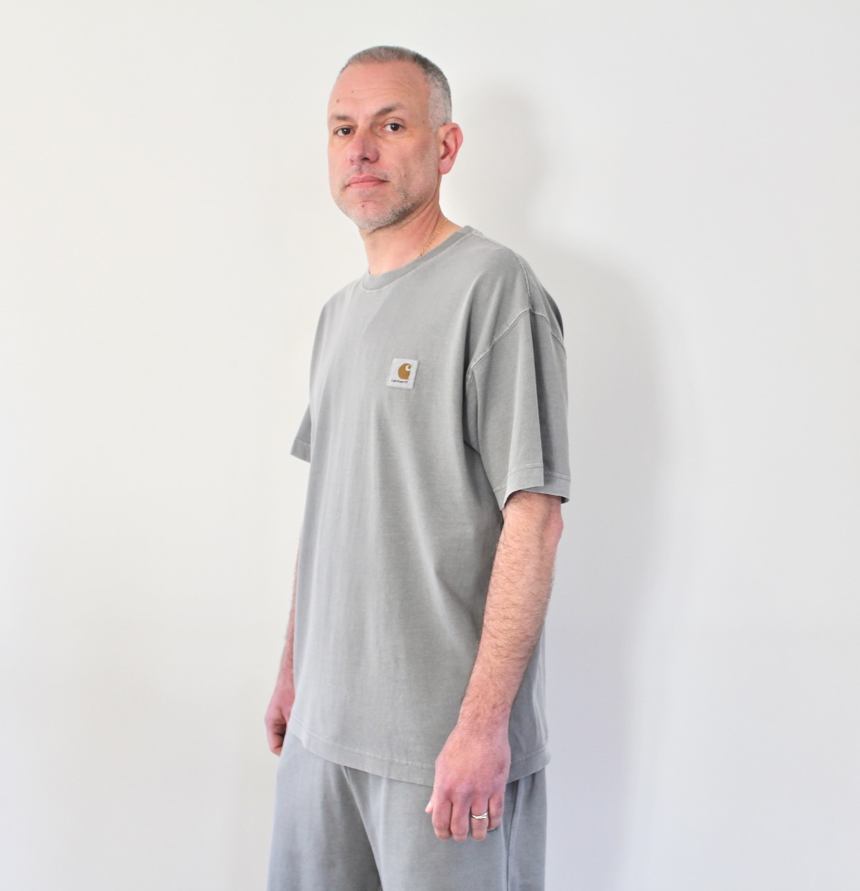 Carhartt Wip Nelson T-shirt Yosemite Dark Grey