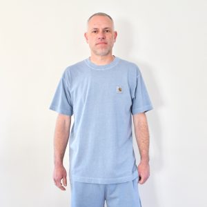 Carhartt Wip Nelson T-shirt Gentle Blue garment dyed